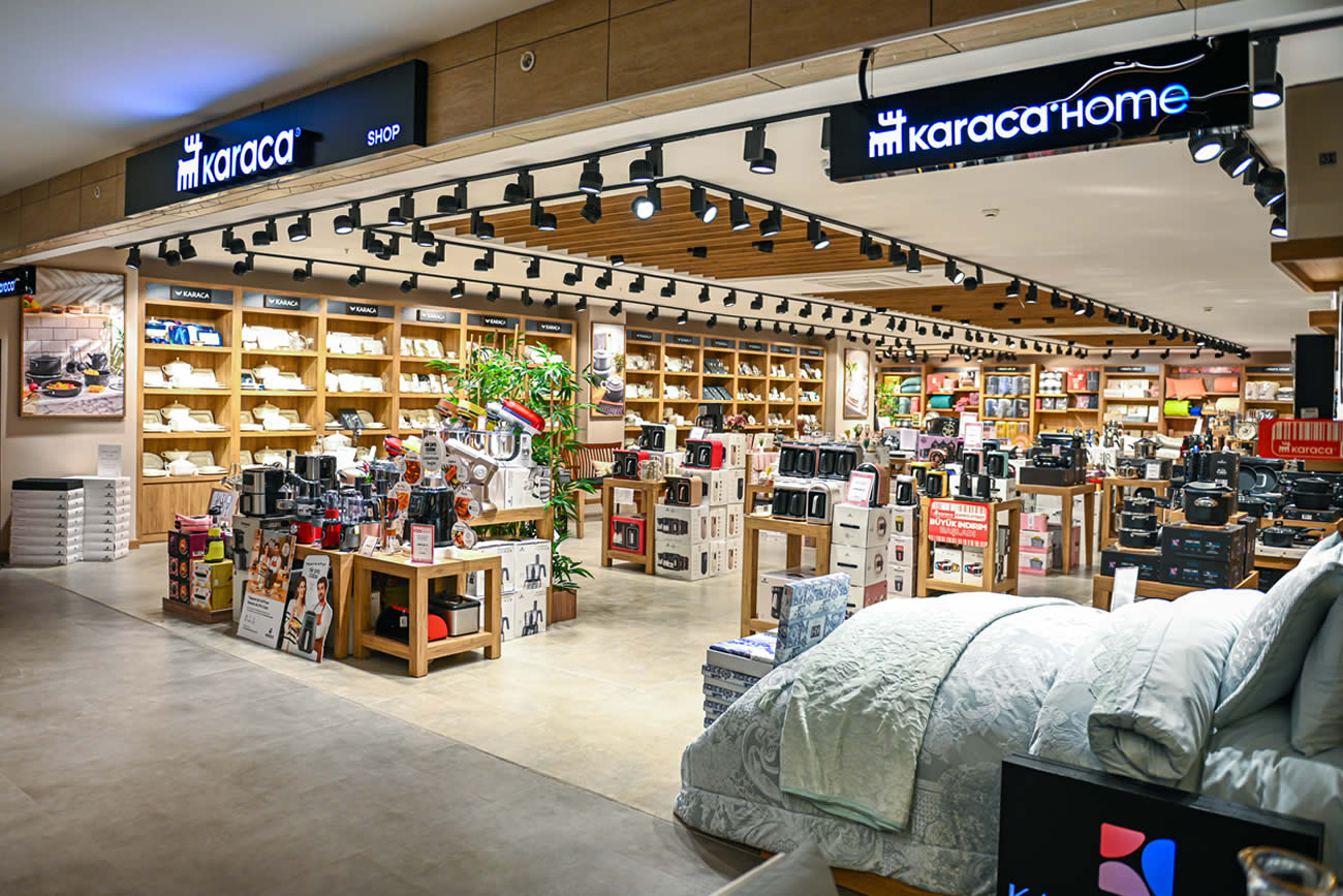 Inside a Karaca store
